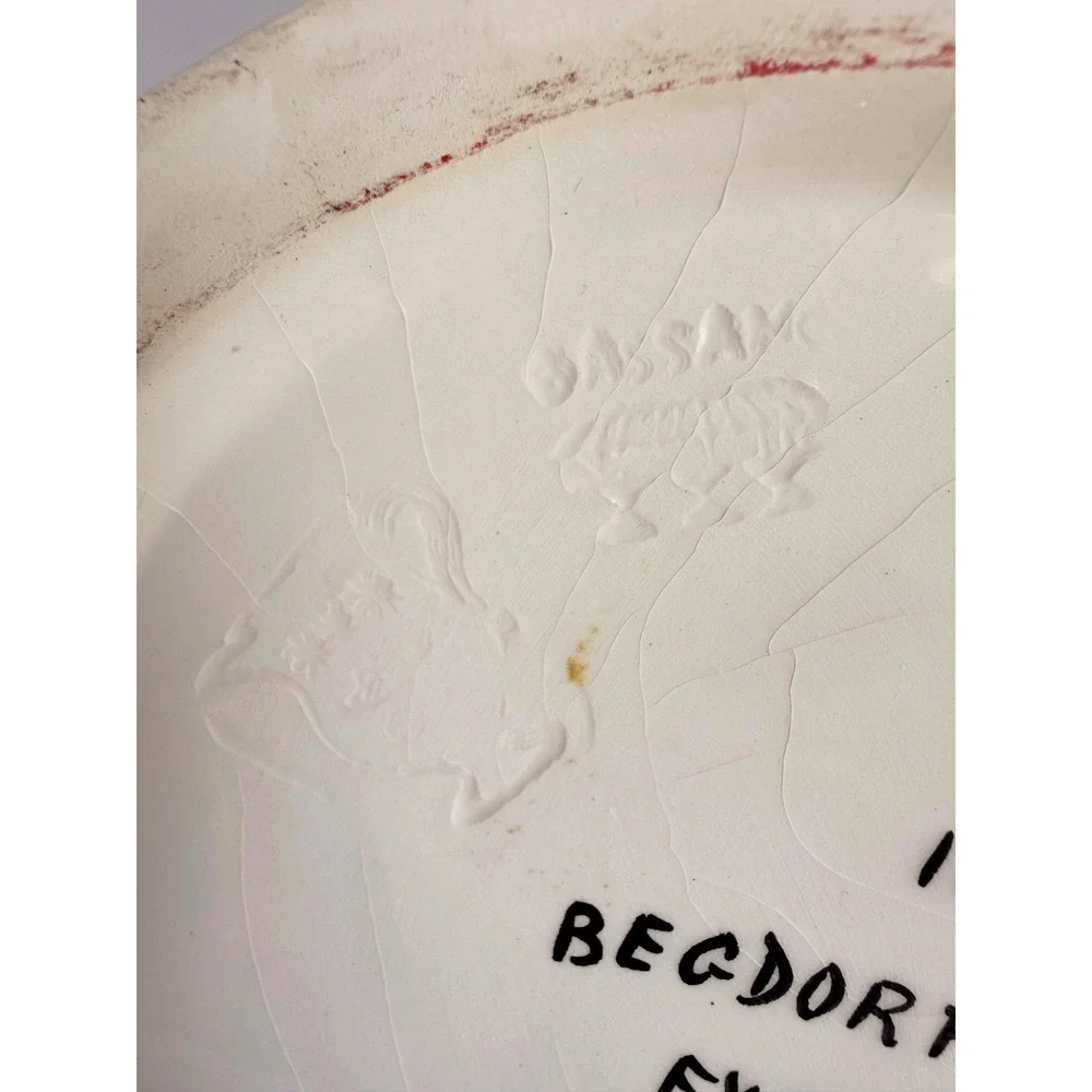 Bassano Italian Pottery Cache Pot Frog Interior Bergdorf Goodman 7.5in